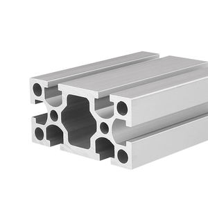 High Quality Sliver <strong>Industrial</strong> Material Aluminium Extruded <strong>Aluminum</strong> <strong>Profile</strong> Assembly Line Aluminium Frame - Product Image 4