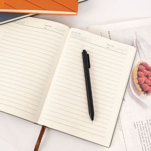 Carnets de notes A5 en cuir PU pour professionnels, avec feuilles mobiles, journal de bord d'affaires, personnalisable avec LOGO – Vente en gros - Product Image 4