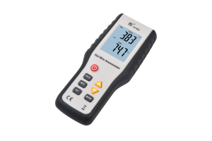 Anémomètre numérique portable sans fil à fil chaud thermique et ultrasonique HTi XINTEST ODM/OBM en aluminium 0-45 1 - Product Image 1