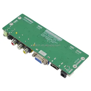 El controlador LCD de panel LVDS multipropósito de Jozitech V1.0 es un controlador LCD multipropósito, con entradas VGA y AV, compatible con hasta 1920x1200