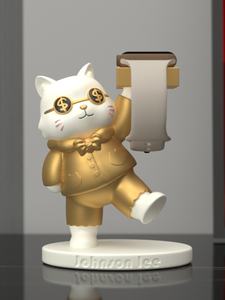 Escultura Estilo Resina Artesanía Apple IWatch 8 Adorno para el hogar con soporte de carga para un elegante LoveSeat - Product Image 3