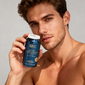 Bouteille en aluminium personnalisée pour capsules de vitalité pour hommes - Product Image 5