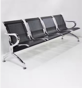 เบาะรองนั่ง PU 3/4/5ที่นั่งสำหรับห้องรอเก้าอี้สนามบินเก้าอี้รอในโรงพยาบาลทำจากอลูมิเนียม - Product Image 5