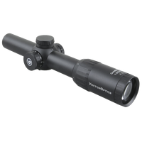 Lunette de tir Vector Optics Constantine 1-8x24 SFP 30mm en aluminium LPVO avec lentilles entièrement multicouches, réticule sur le deuxième plan focal, éclairage rouge à 11 niveaux