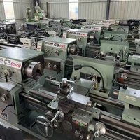 Tour à lit creux DMTG Dalian CW6280C d'occasion, 800*2000, portée de coupe 800mm, broche MT7, tour manuel robuste pour métaux