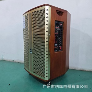 JBA Portable Speaker 120W Rechargeable Battery Bluetooth Karaoke Outdoor Use With Microphone USB TF Card Support - Product Image 1