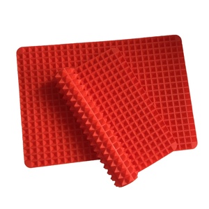 <span class=keywords><strong>Tapis</strong></span> <span class=keywords><strong>de</strong></span> <span class=keywords><strong>cuisson</strong></span> en silicone pour <span class=keywords><strong>barbecue</strong></span>, cuisine chaude, passe au micro-ondes, pyramide antiadhésive - Product Image 2