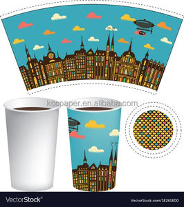 <span class=keywords><strong>Enso</strong></span> APP Yibin Ningbo Desechable Ventilador de taza de papel de alto volumen para agua caliente <span class=keywords><strong>y</strong></span> fría Jugo Café Taza de té - Product Image 2