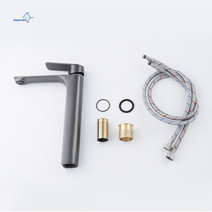 Modern Luxury Brass Basin Mixer <strong>Tap</strong> Deck Mount Install Tall Sink Faucet with Counter <strong>Top</strong> Water Wash <strong>Tap</strong> - Product Image 6