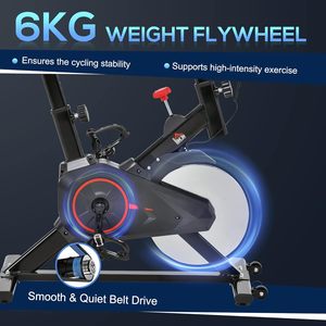 Bicicleta Estática de Ciclismo Indoor en Oferta de Fábrica para Entrenamiento Físico, Equipo de Ejercicio Portátil para Uso Doméstico y en Gimnasios - Product Image 3