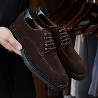 Chaussures Oxford en cuir véritable pour hommes, nouvelle conception OEM/ODM, grande taille, respirantes, à lacets, pour le bureau, les occasions formelles, le travail, le quotidien, le printemps