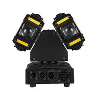 120W RGBW 4-in-1 Moving Light Bühnenbeleuchtung Zweiköpfige LED Goldene Leuchte DMX512-gesteuert für Disco Nachtclub Konzert Event