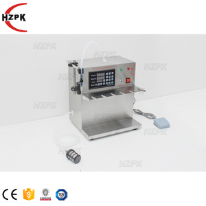 Hzpk kỹ thuật số bánh bơm đầu duy nhất chất lỏng Spout-Túi Spout Pouch Túi điền máy đóng gói - Product Image 3