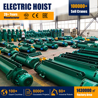 Fournisseur chinois 5 tonnes 10 tonnes 15 tonnes Modèle CD/MD de voyage électrique Palan à câble métallique simple à double vitesse à vendre