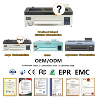 Impresora Digital DTF A3+ Nueva con Cabezal Epson Xp600 Multicolor Automática para Impresión Textil en Camisetas con 3 Años de Garantía