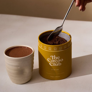 Tùy Chỉnh In Ấn Các Tông Món Quà Thực Phẩm In Ấn Vòng Rỗng Cacao Bột Bao Bì Container Giấy Ống Của Cacao - Product Image 3