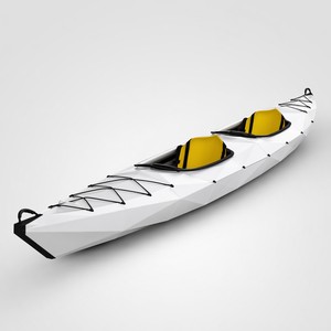 Kayak pliable tandem Origami, plus de 4 m, 2 places, canoë portable, capacité de charge de 220 kg, pêche en famille, <span class=keywords><strong>camping</strong></span>, loisirs nautiques - Product Image 4
