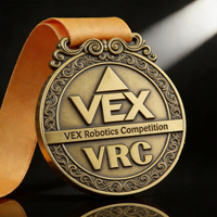 Médaille Souvenir de Voyage Écologique Personnalisée en Alliage de Zinc Gravée au Laser Imprimée UV Logo Couleur Personnalisé Origine Chine
