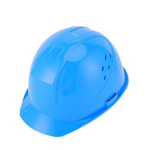 Casque de sécurité respirant BLEU pour travaux en extérieur, atelier et chantier – Catégorie de produit : Casques de protection - Product Image 1