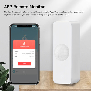 SIXWGH <b>Smart</b> Security PIR Motion Sensor & <b>WiFi</b> Dual Mode Bar Design Home Automation Detector Tuya Battery Powered <b>Smart</b> M - Product Image 3