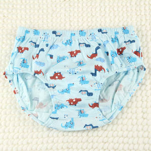 Calzoncillos bóxer de algodón puro para niños, ropa interior de un paquete, Estampado de dinosaurios encantadores, pantalones cortos de Bikini para niños de fábrica, 5 uds. - Product Image 5
