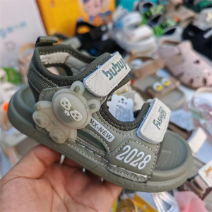 <span class=keywords><strong>Sandalias</strong></span> Económicas para Niñas - Primavera/Otoño/Verano, Casuales, de Playa, con Entresuela de Goma Suave, Antideslizantes, Parte Superior de PU, Suela de PVC, Diseño Mixto - Product Image 3