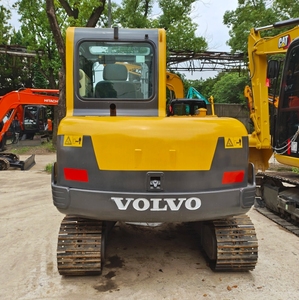 Second Hand Volvo EC55 <b>Wheel</b> <b>Excavator</b> 90% New 5.5 Ton 0.2m3 Bucket 3m Bucket Capacity Used PLC Components-Motor Gear Kawasaki - Product Image 5