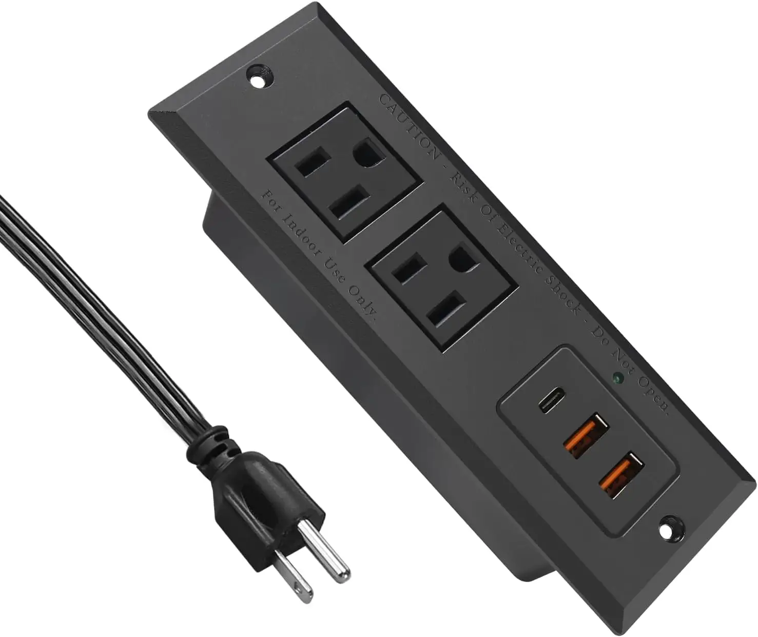 Настольная розетка USB Type-C PD20W с быстрой зарядкой и розеткой