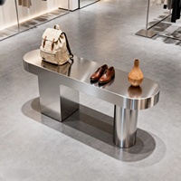 Présentoir de Luxe Robuste et Écologique à Dos Solide pour Sacs, Chaussures et Sacs à Main - Modèle à Dimensions Personnalisables