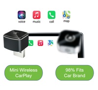 Adaptador Inalámbrico Portátil CarPlay AI Box USB Dongle para Conexión de Teléfono Android en el Automóvil