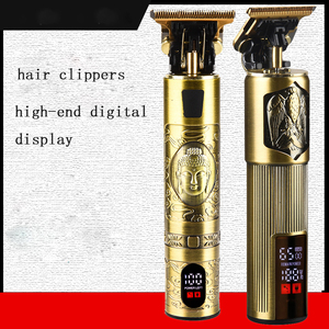 <span class=keywords><strong>Cortadora</strong></span> <span class=keywords><strong>de</strong></span> <span class=keywords><strong>pelo</strong></span> profesional Vintage T9 para hombre, batería eléctrica Usb 18650, aleación <span class=keywords><strong>de</strong></span> Zinc, acero inoxidable, 1, 2, 3 <span class=keywords><strong>MM</strong></span>, 100 - Product Image 5