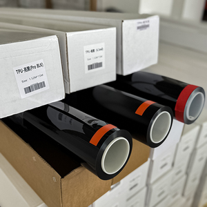 ฟิล์มกันรอยรถยนต์ TPU PPF คุณภาพสูง เงาฉ่ำ ป้องกันรอยขีดข่วน ขนาด 1.52*15 เมตร ฟิล์มป้องกันสำหรับ<span class=keywords><strong>รถ</strong></span>ยนต์ รับประกัน 8 ปี ราคาโรงงาน - Product Image 1