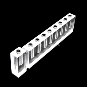 Clear Lucite Home Decoration <span class=keywords><strong>Chandelier</strong></span> Menorah à l'huile de <span class=keywords><strong>plexiglas</strong></span> - Product Image 4