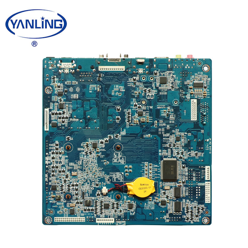 Moins cher industriel intel J1900 CPU itx mini pc dc 12 V intégrée carte mère intégrée