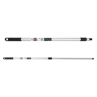 Perche télescopique en aluminium multi-filetages de 74-131 cm de haute qualité pour le lavage de voitures et le nettoyage de fenêtres domestiques