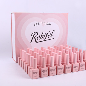 Cosmetici vendita calda nuovo ultimo set di smalti per unghie in gel uv con base organica a 60 colori completi e top coat - Product Image 4