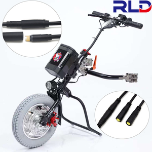 3 कोर 3 + 6 पिन वाटरप्रूफ केबल मोटर कनेक्टर - Product Image 4