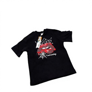 Nouveau T-shirt unisexe 2026 en coton pur 300g, coupe ample et épaisse, à manches courtes, pour <span class=keywords><strong>homme</strong></span>, collection été, vente en gros, marque <span class=keywords><strong>tendance</strong></span> avec lettres - Product Image 1