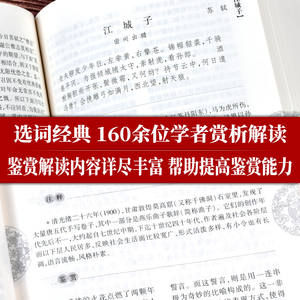 [มีสินค้าในสต็อก ของแท้] หนังสือพจนานุกรมการชื่นชมซ่งซื่อ ฉบับปกแข็งพรีเมียม วรรณกรรมคลาสสิก บทกวีถัง หนังสือสำหรับการชื่นชม - Product Image 2