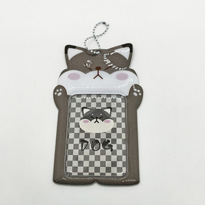 Llavero de PVC con forma de animal divertido, listo para enviar, al por mayor, para tarjetas de identificación de perros, soporte para tarjetas de identificación de perros - Product Image 6