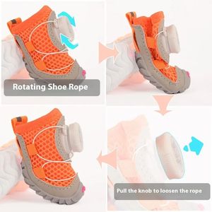 Zapatos para perros de diseño fino de suela blanda para perros pequeños a prueba de agua Teddy Pomeranian & Bear Zapatos para perros con botón giratorio especial - Product Image 4