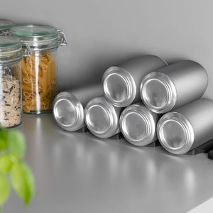 Tappetino da Bar Classico in Silicone, Organizzatore per Bottiglie Impilabile per Frigorifero, Supporto Antiscivolo per Birra e Soda, <span class=keywords><strong>Accessori</strong></span> da Bar - Product Image 6