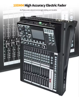 Console de mixage numérique professionnelle pour son live et studio