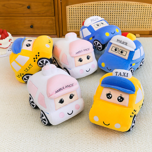 Giocattolo di Peluche Realistico di Alta Qualità: Auto della Polizia, Ambulanza, Taxi per Bambini, Gioco Educativo, Decorazione per Cameretta - Product Image 5