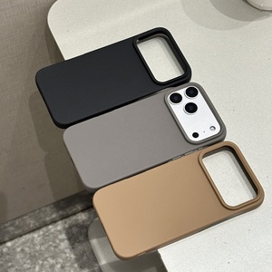 Prix d'usine, coque de téléphone en TPU mat uni, antichoc, plusieurs couleurs pour 12 13 15 16 17 Pro Max - Product Image 2
