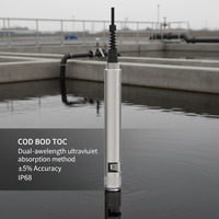 Analyseur COD et pH en ligne SHENGHUI COD-200 avec communication Modbus, conductivité 0-9993 µS/cm, TDS 0-4990 ppm