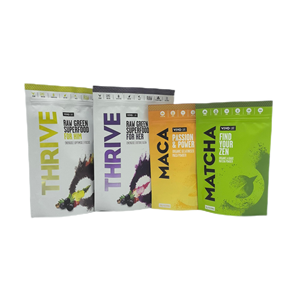 OEM 1lb en vrac poudre de protéines végétaliennes pochette en feuille d'aluminium Gainer de masse poudre de protéines 1kg emballage sac Ziplock - Product Image 5