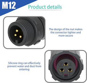 定制M12防水电线电缆 - Product Image 5