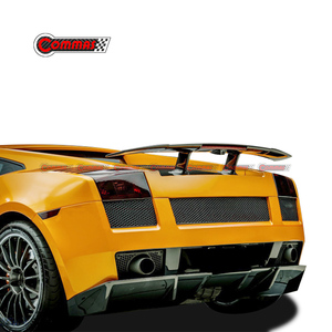 Vente flash : Becquet arrière en fibre de carbone style DC pour Lamborghini Gallardo LP540, diffuseur de pare-chocs arrière, pièces de modification automobile 2004-2007 - Product Image 5