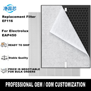 Filtre à charbon actif HEPA de remplacement EF116 pour <span class=keywords><strong>purificateur</strong></span> <span class=keywords><strong>d</strong></span>'<span class=keywords><strong>air</strong></span> <span class=keywords><strong>Electrolux</strong></span> EAP450 - Product Image 1